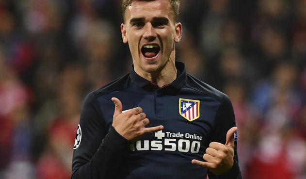 El jugador francés Antoine Griezmann.