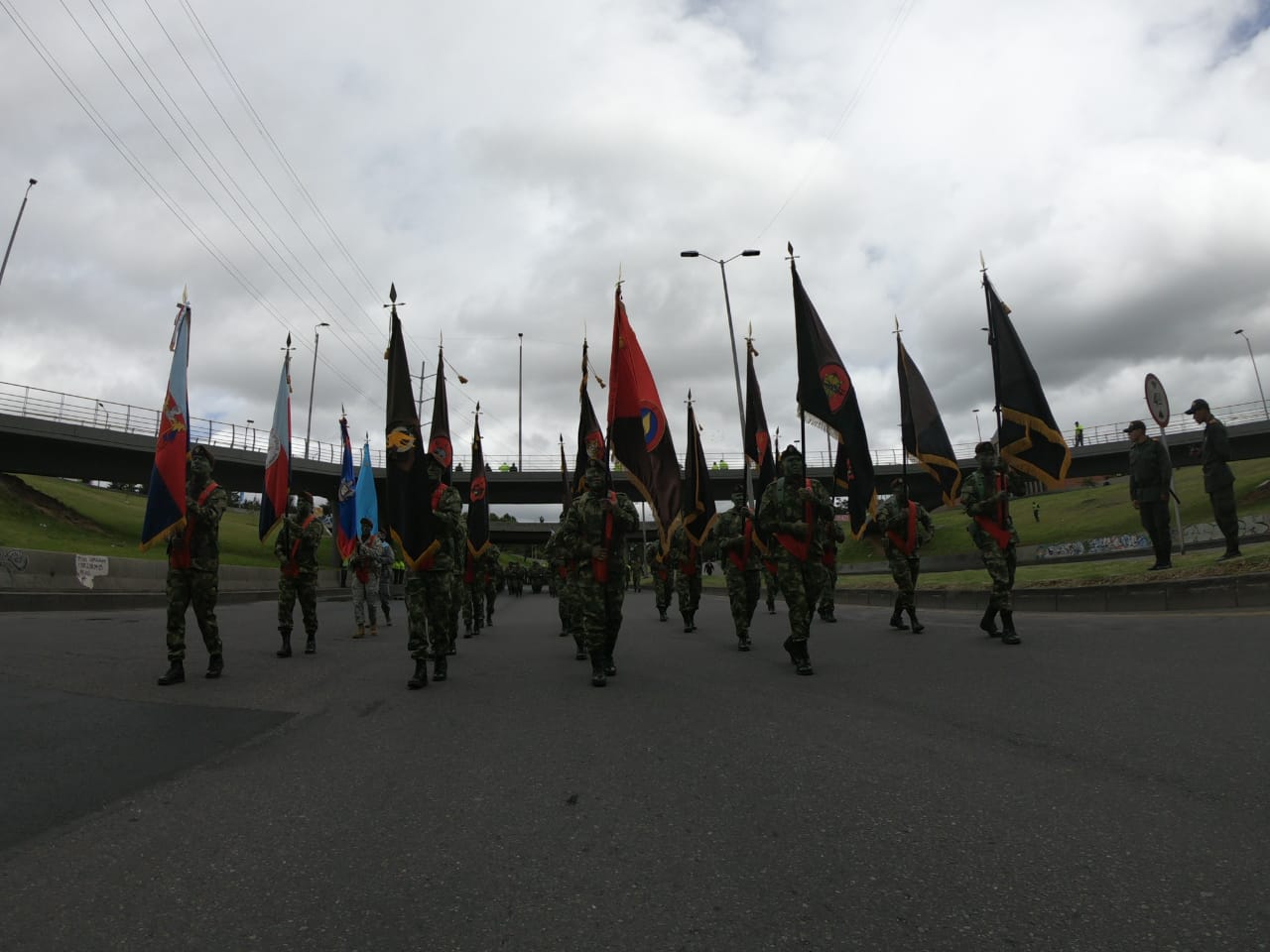 Desfile del 20 de Julio en Bogotá