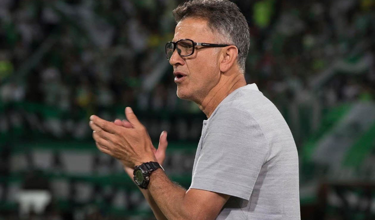 Juan Carlos Osorio, técnico de Atlético Nacional