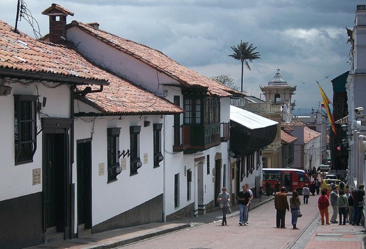 La Candelaria, centro de Bogotá.