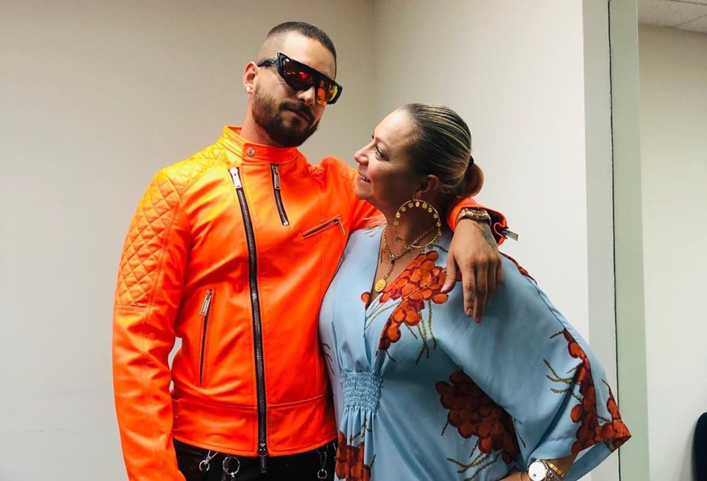 Maluma le hizo una fiesta sorpresa a su mamá