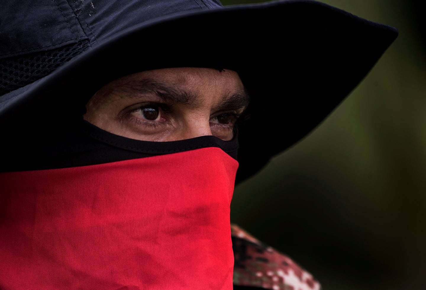 Alias Uriel, comandante del Frente de Guerra Occidental Ómar Gómez del ELN