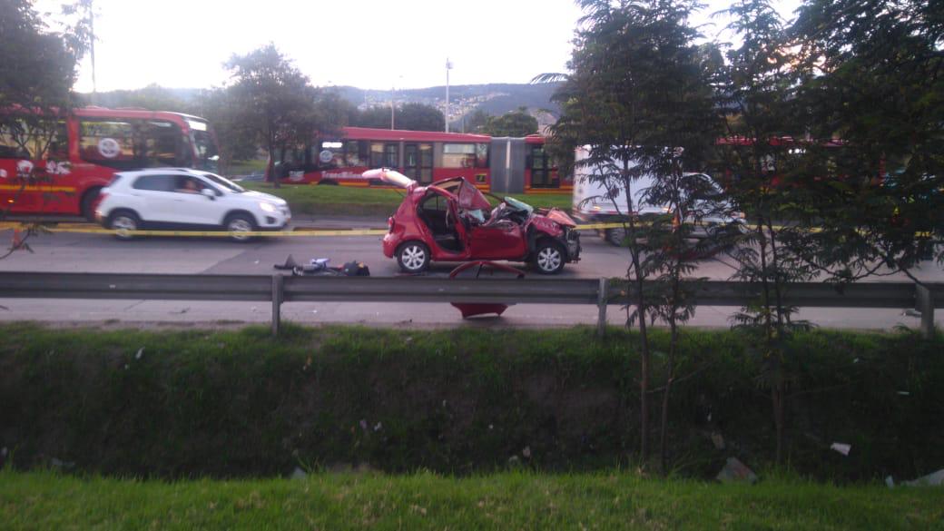 Accidente Autopista Norte