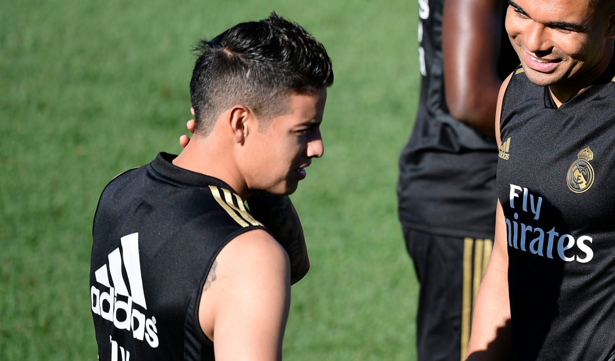 James Rodríguez, Real Madrid, liga española