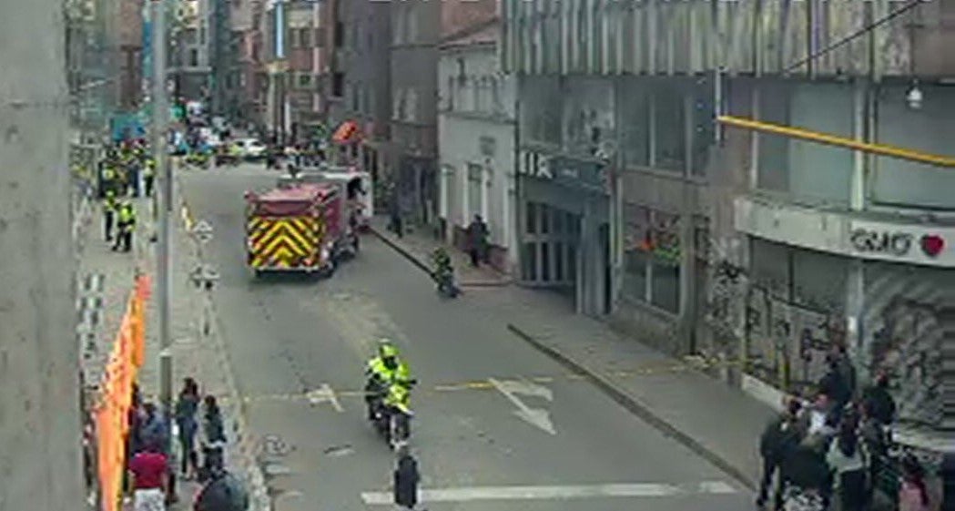 Sector del edificio Bacatá, en el centro de Bogotá