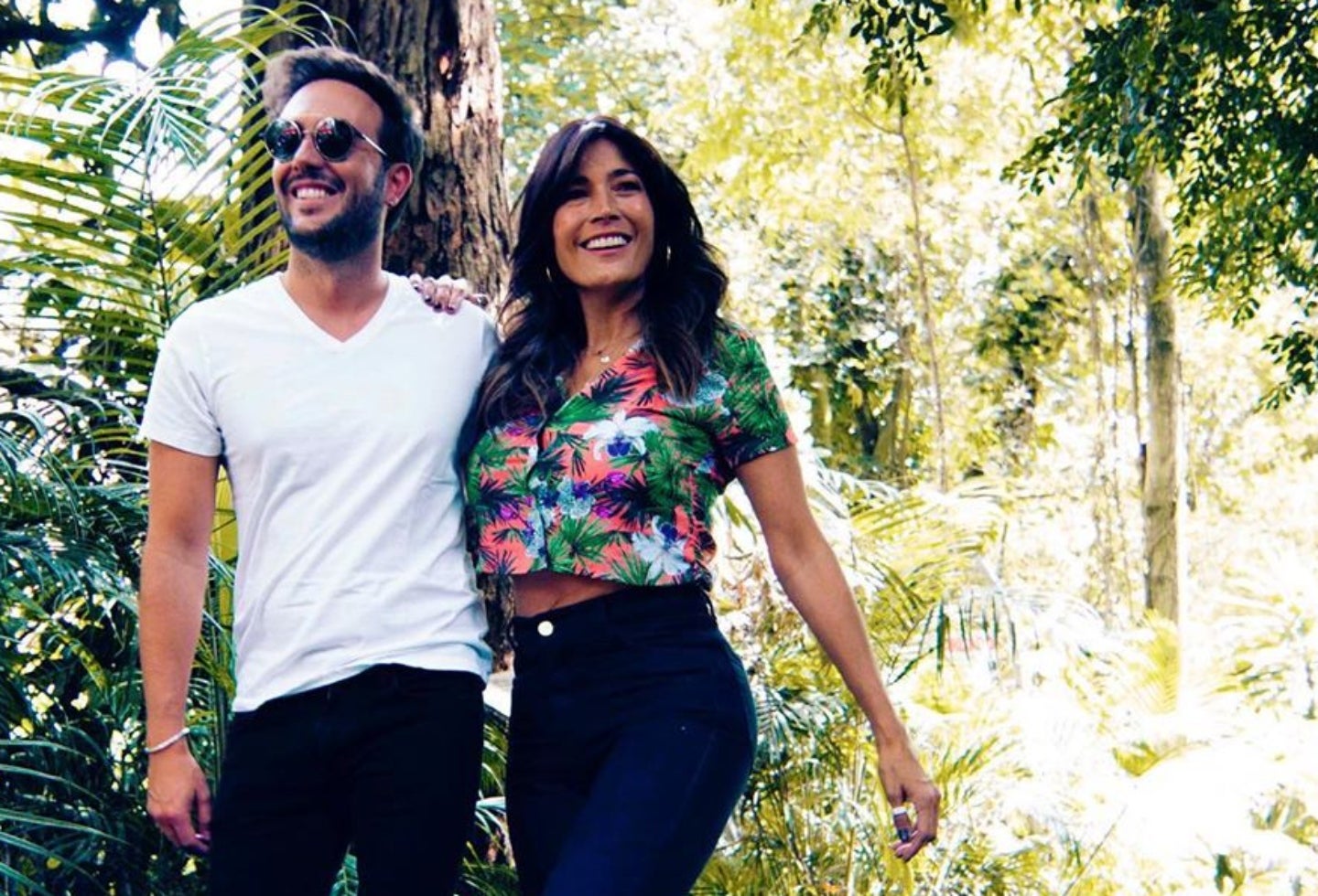 Kathy Sáenz y Sebastián Martínez