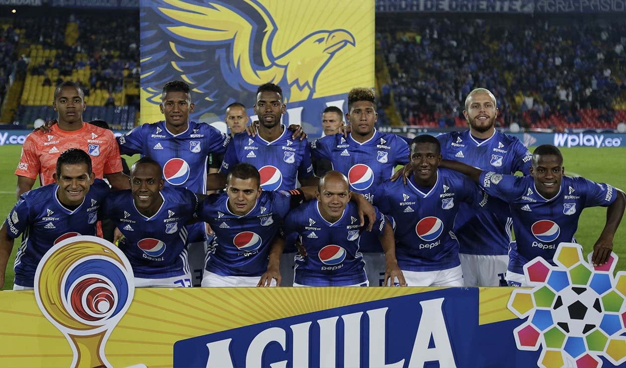 Millonarios - equipo formado