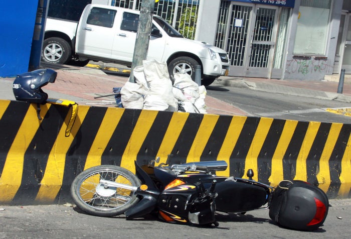 Accidente de moto / imagen de referencia