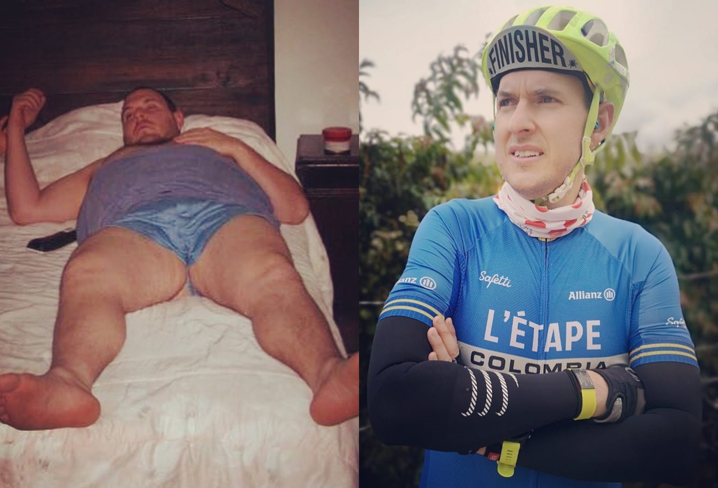 Andrés Parra y su inspirador mensaje para dejar atrás el sobrepeso.