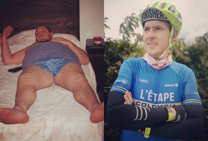 Andrés Parra y su inspirador mensaje para dejar atrás el sobrepeso.