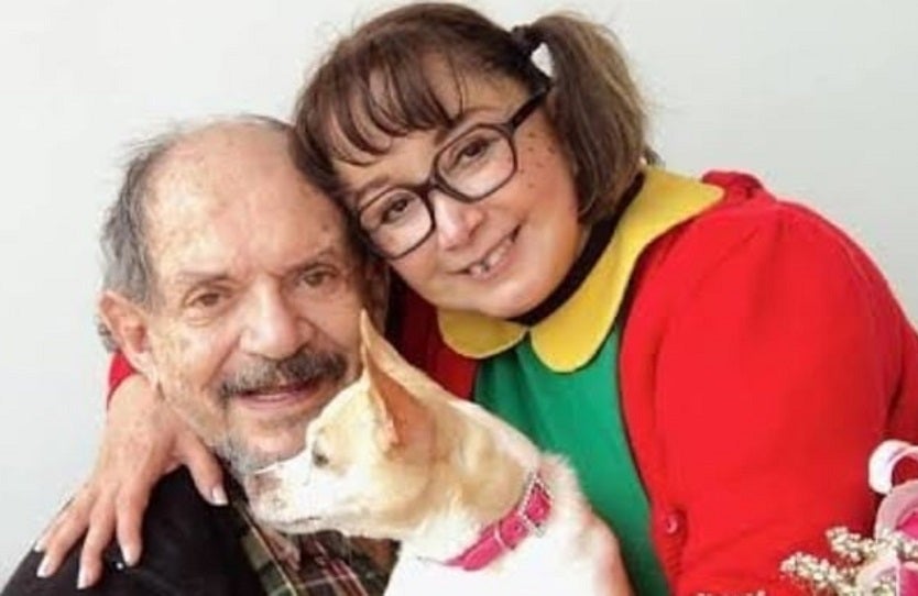 La Chilindrina y su esposo