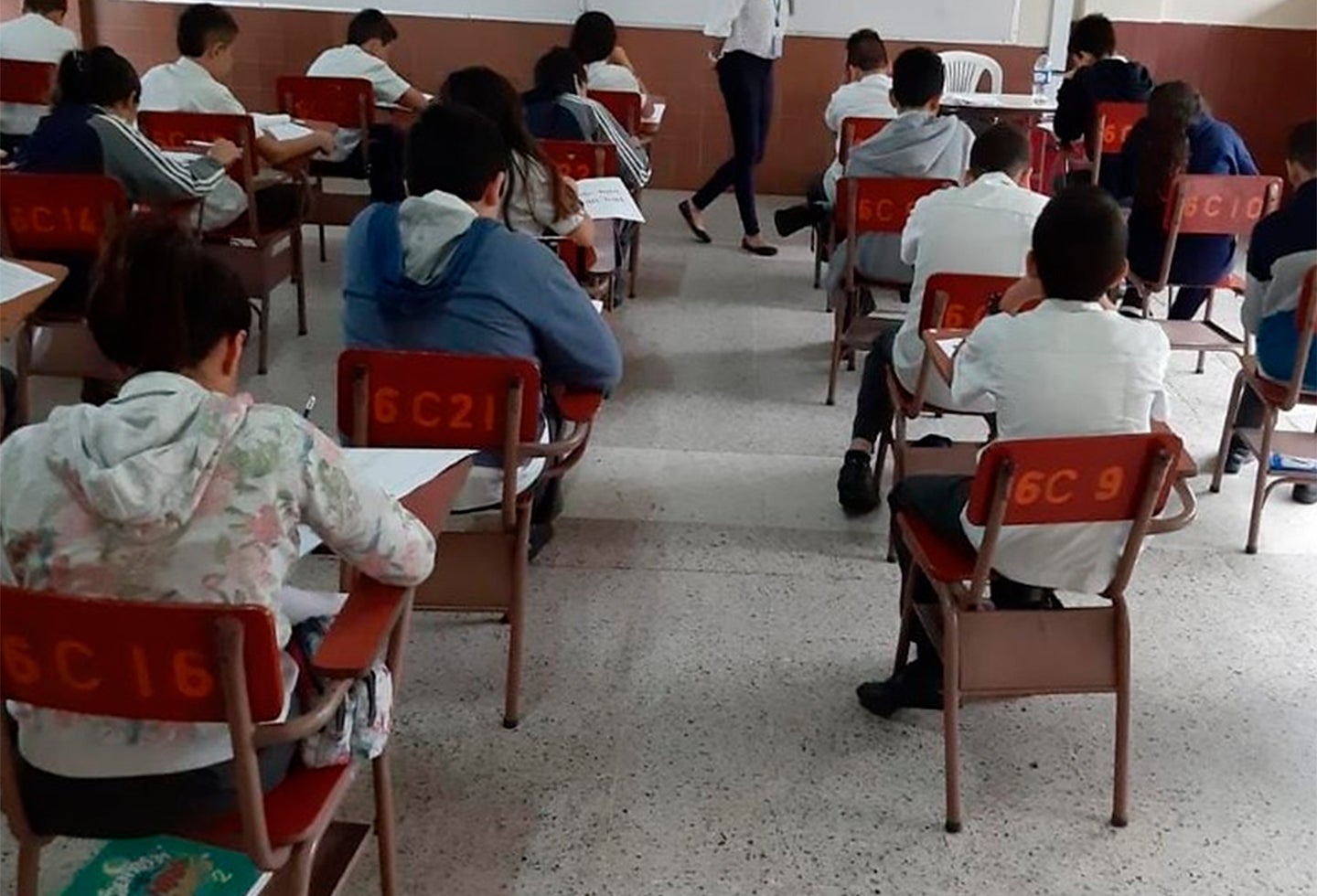 Imagen de referencia de un colegio de Bogotá