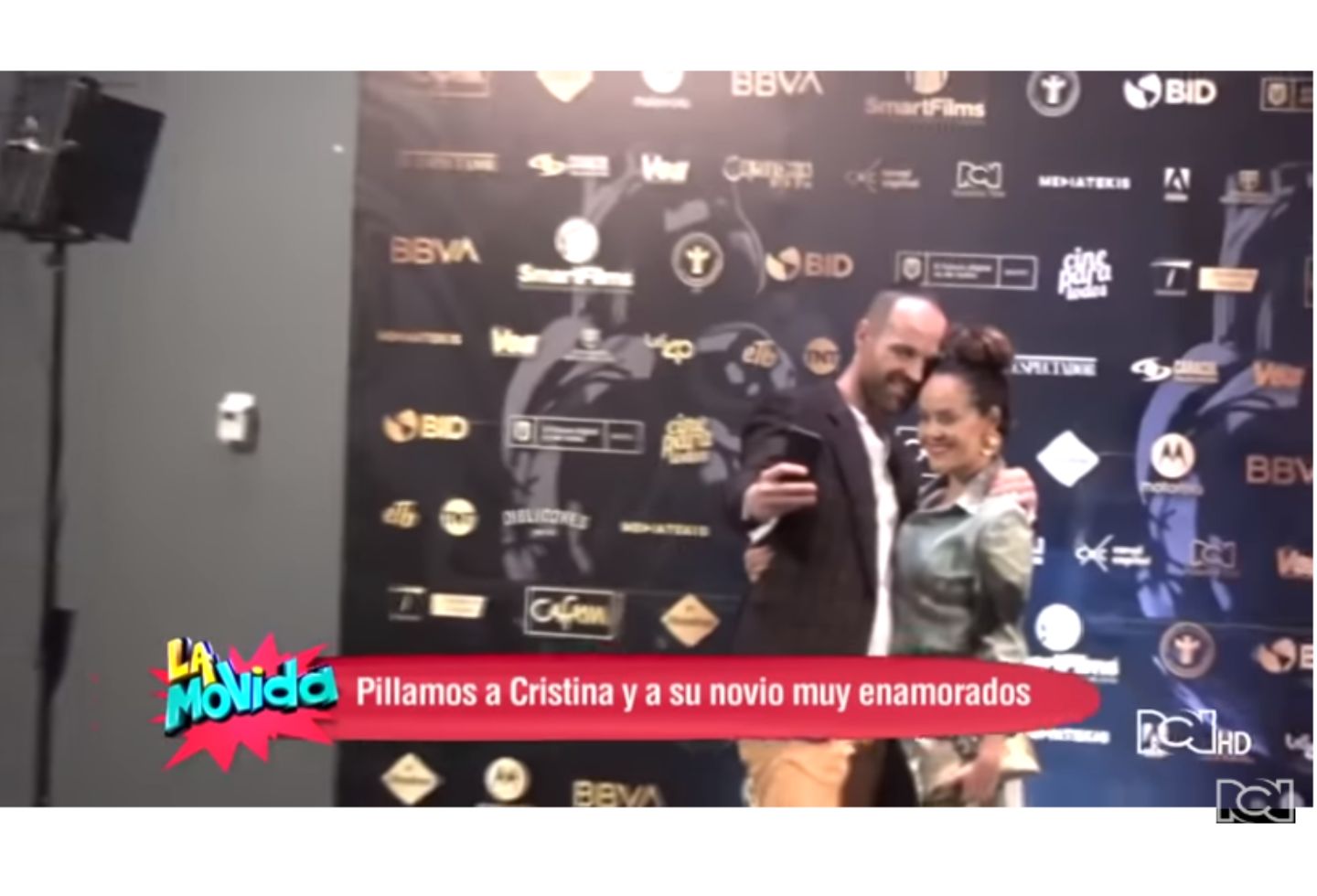 Cristina Umaña y Koldo Miranda fueron vistos en el cierre de Smart Films