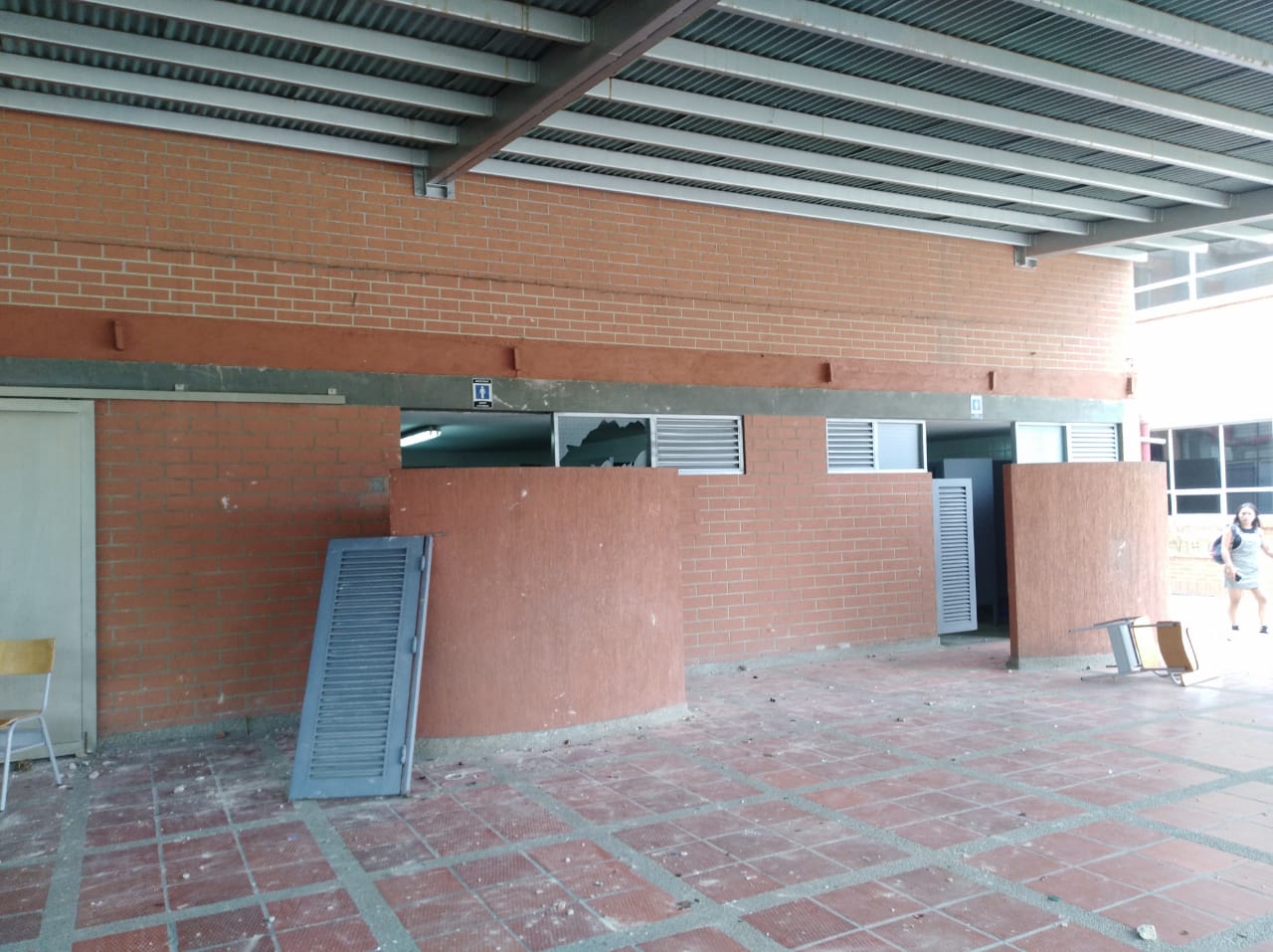 Disturbios en Universidad de Cundinamarca