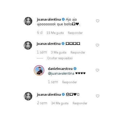 Mensajes de Juana Valentina