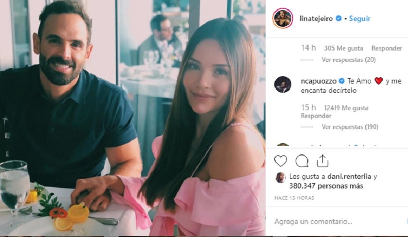 Lina Tejeiro y Norman Capuozzo