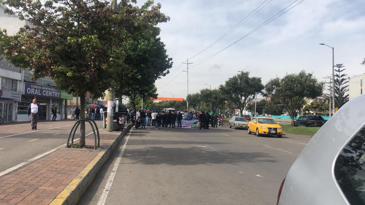 Paro de transportadores en Bogotá