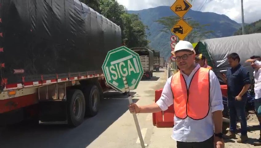 Reapertura de la Vía al Llano