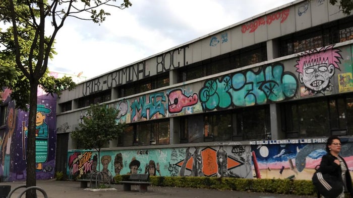 Fachada de la Universidad Pedagógica de Bogotá