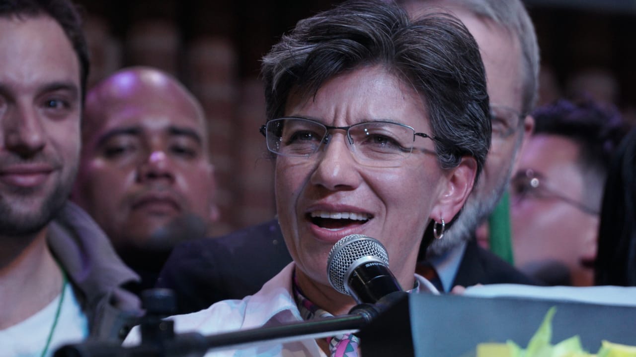 Claudia López, alcaldesa de Bogotá