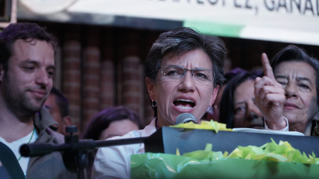 Claudia López, alcaldesa electa de Bogotá