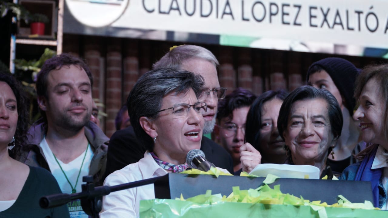 Claudia López, alcaldesa electa de Bogotá