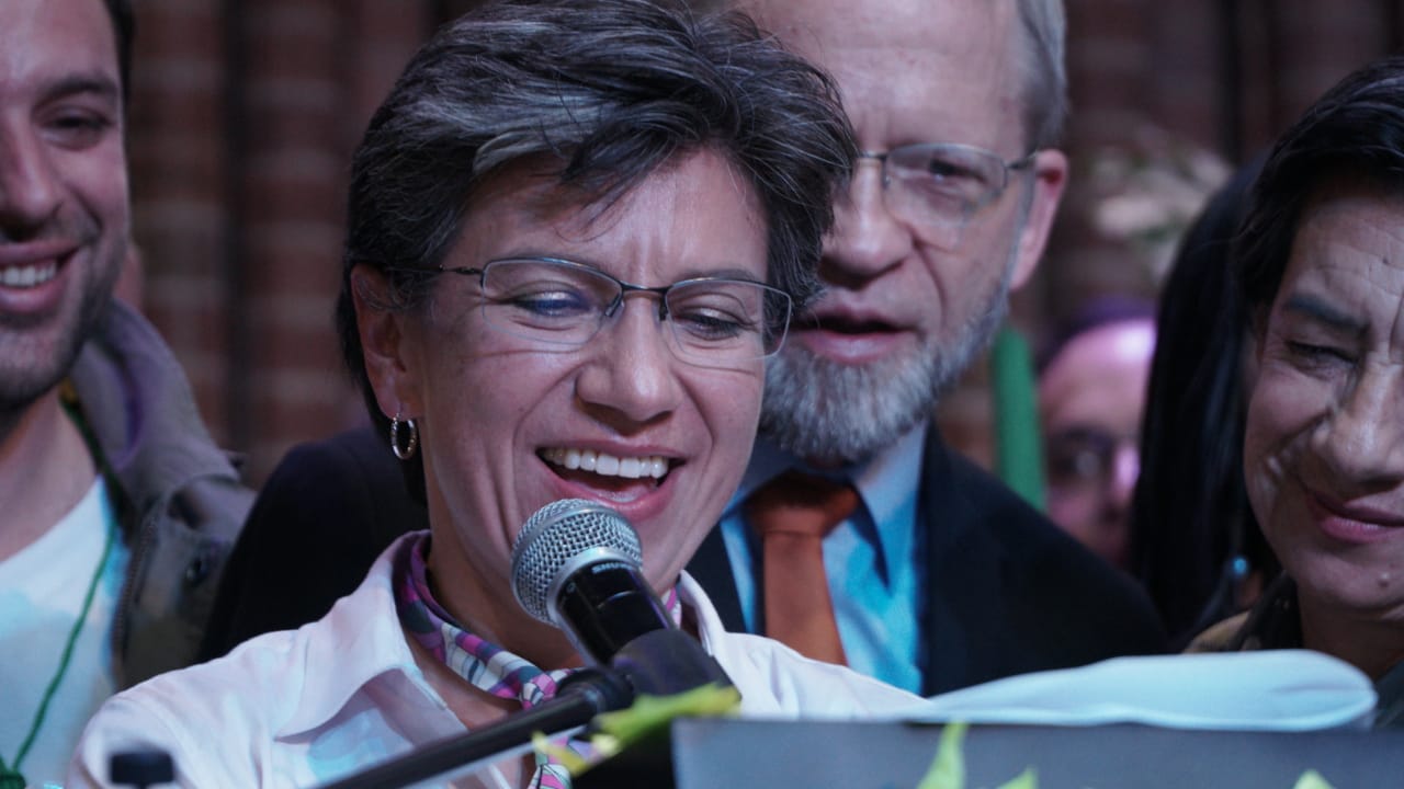 Claudia López, alcaldesa electa de Bogotá
