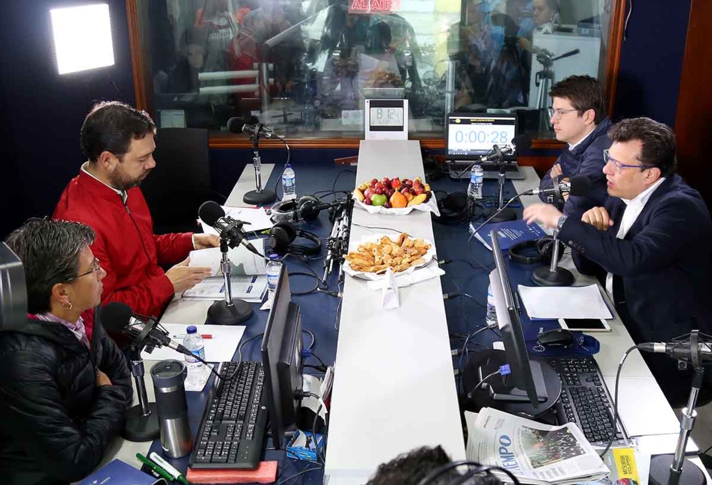 Los candidatos a la alcaldía de Bogotá en Debate Inteligente de La FM y La Cariñosa.