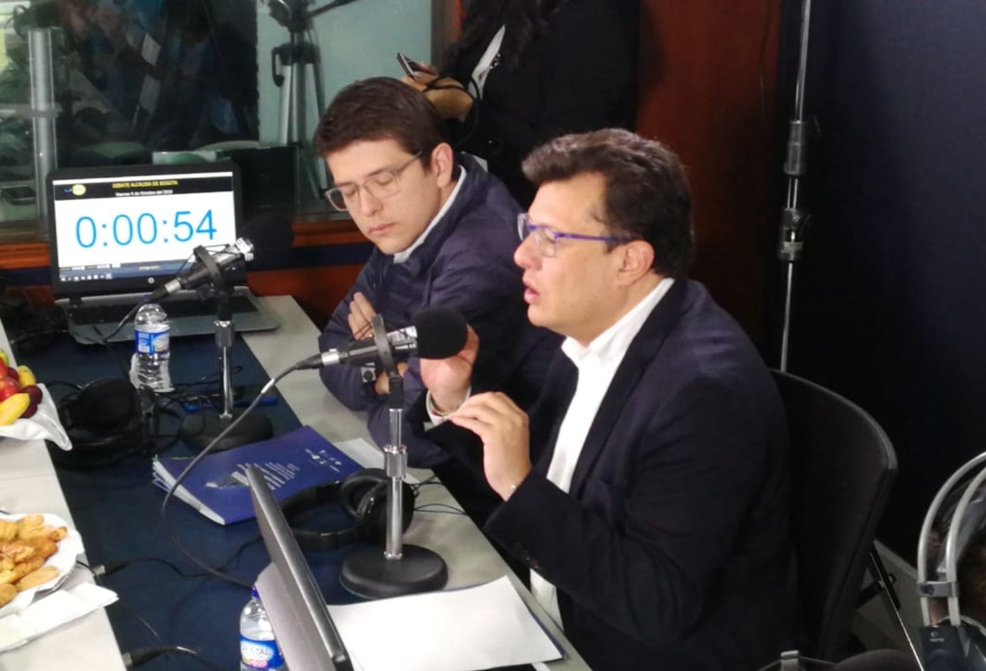Miguel Uribe Turbay y Hollman Morris en el Debate Inteligente.