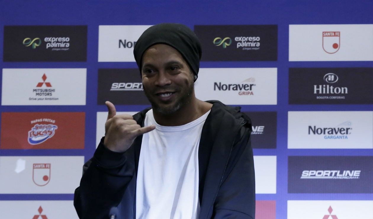 Ronaldinho en Colombia