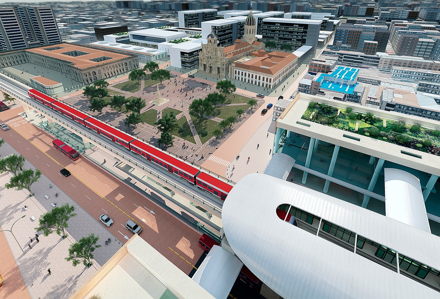 Estaciones elevadas del Metro: Usuarios disfrutarán de la vista panorámica