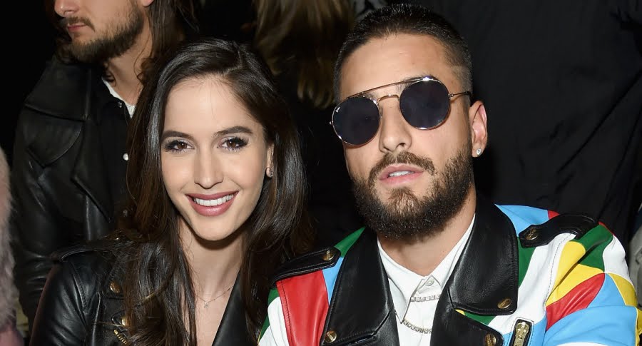 Maluma y Natalia Barulich