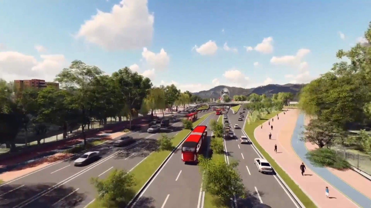 Transmilenio por la Avenida 68