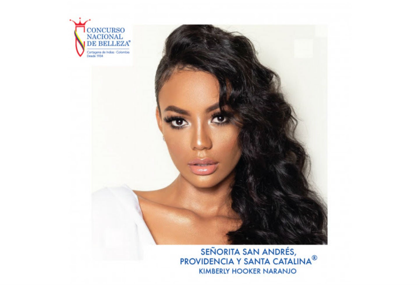 Kimberly Hooker, señorita San Andrés 2019
