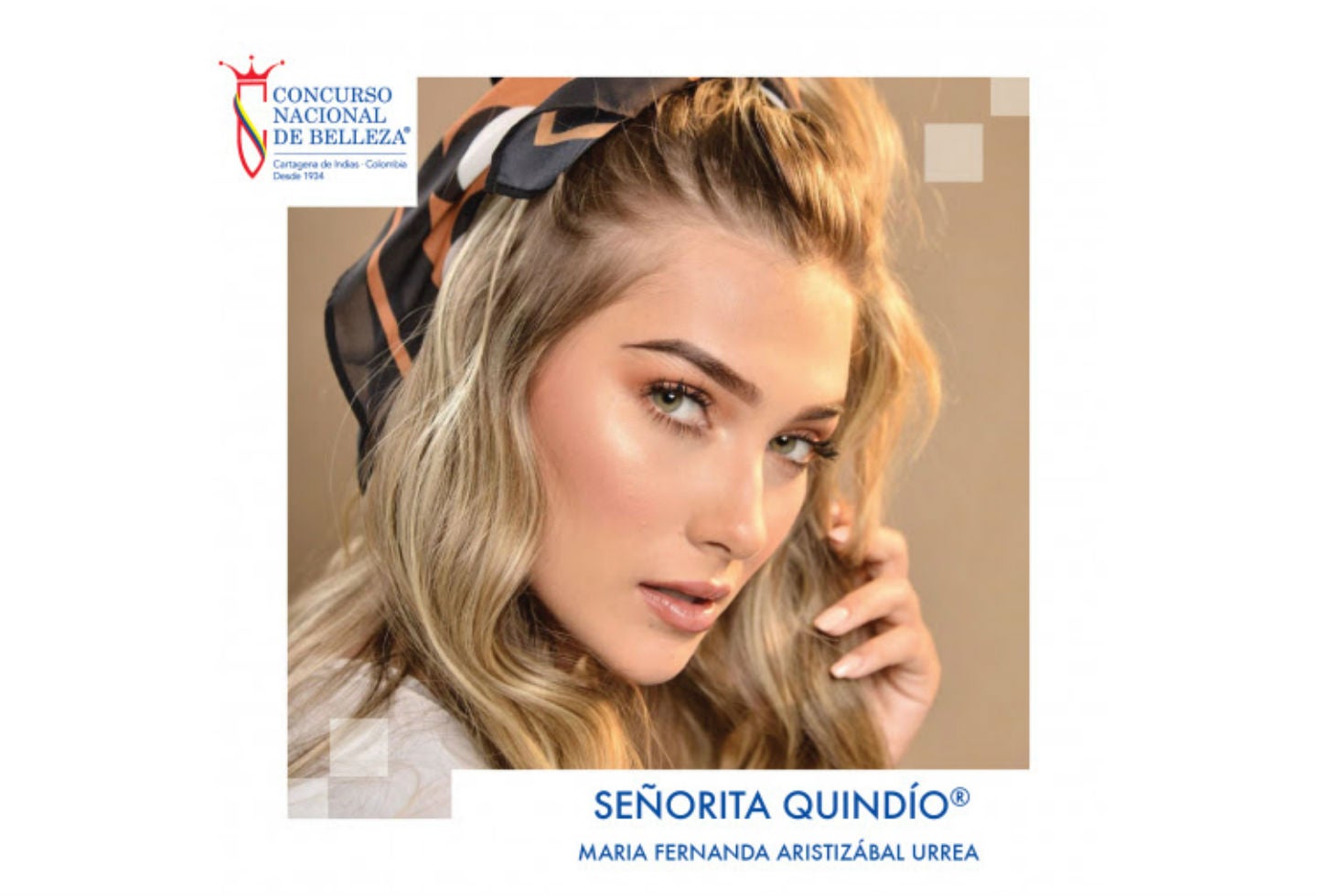 María Fernanda Aristizábal, señorita Quindío 2019