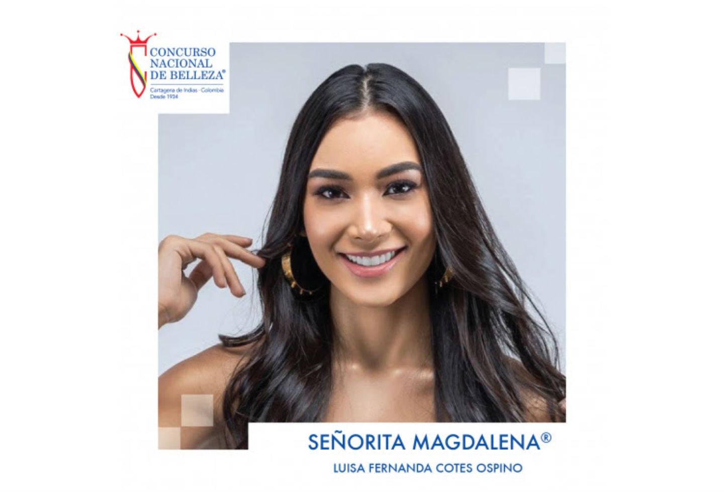 Luisa Fernanda Cotes, Señorita Magdalena 2019.