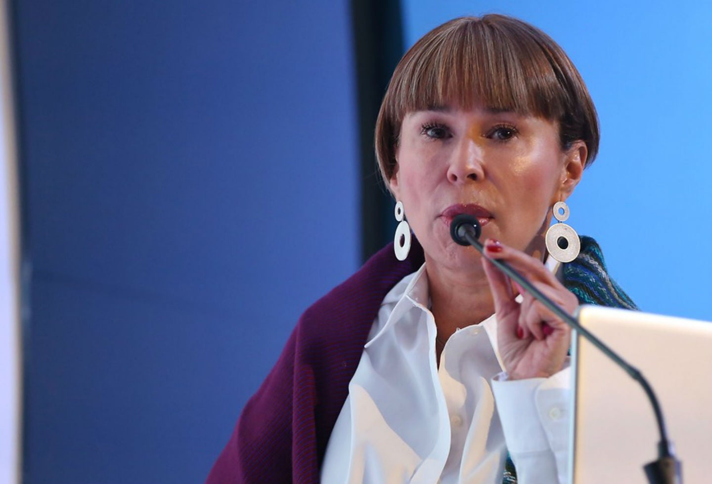 Ministra del Interior, Alicia Arango