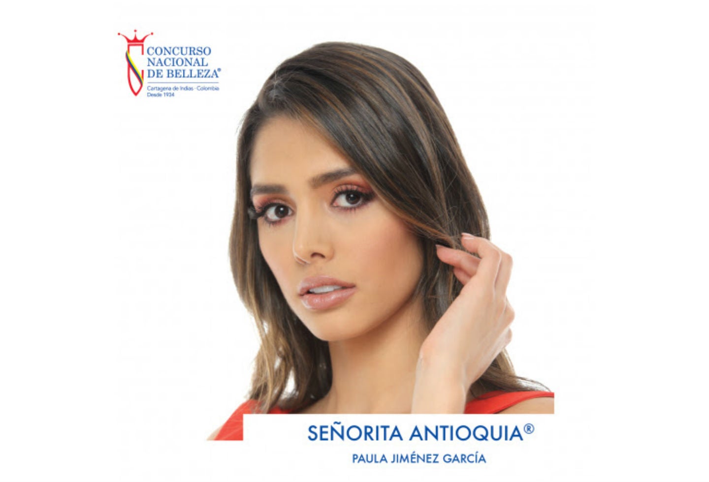 Paula Jiménez, señorita Antioquia 2019