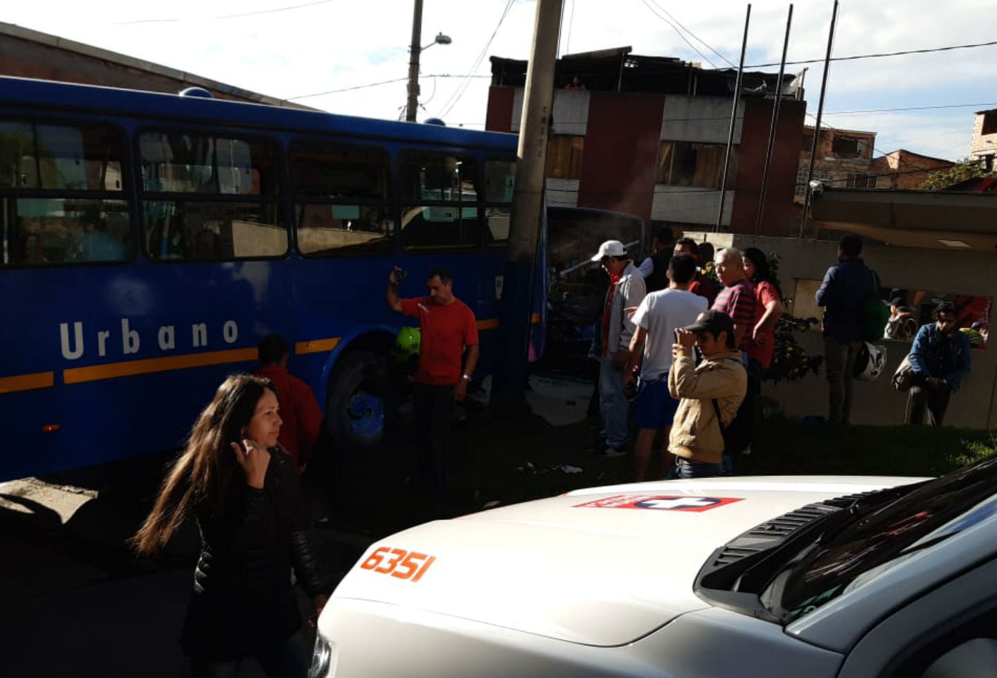 Accidente de bus del Sitp