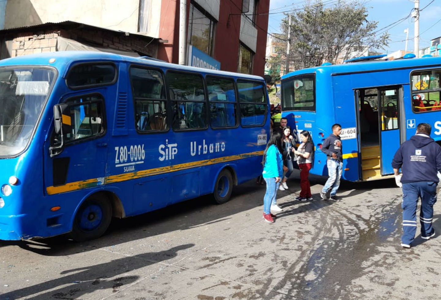 Accidente de bus del Sitp