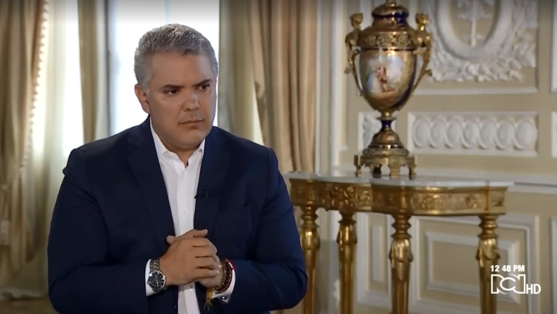 Presidente Iván Duque imagen de referencia