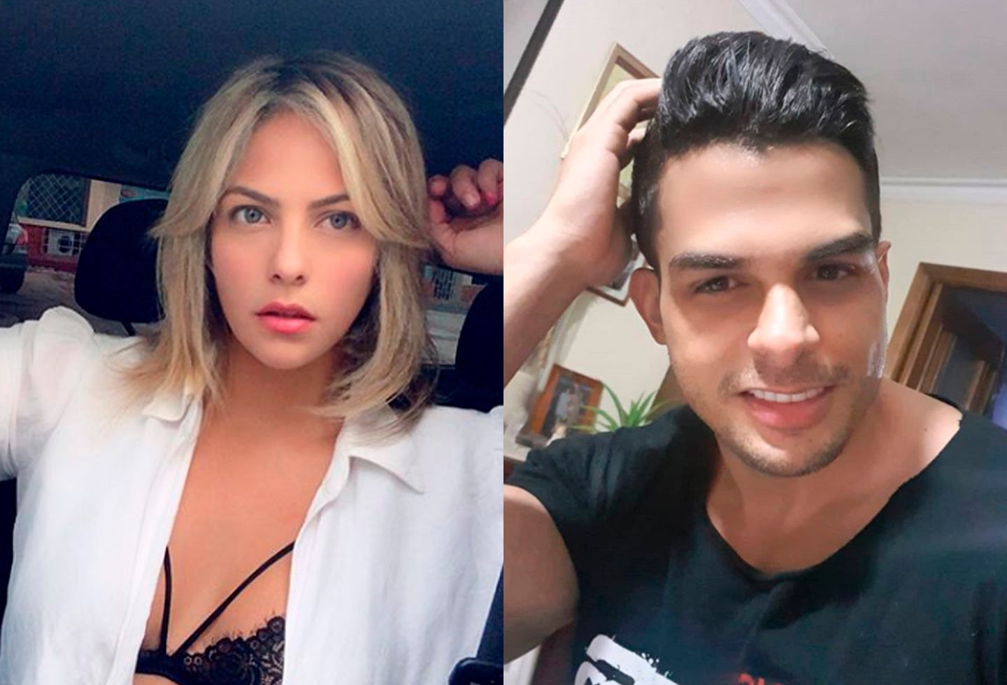 Laura Ojeda y Jonathan Fierro