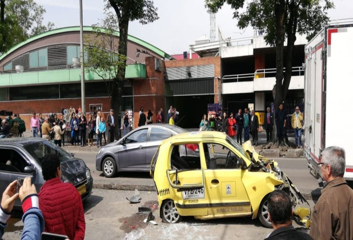 ¡Atención ! Fuerte accidente en Galerías deja a una menor de edad herida
