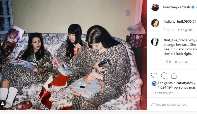 Kim y Kourtney Kardashian adolescentes