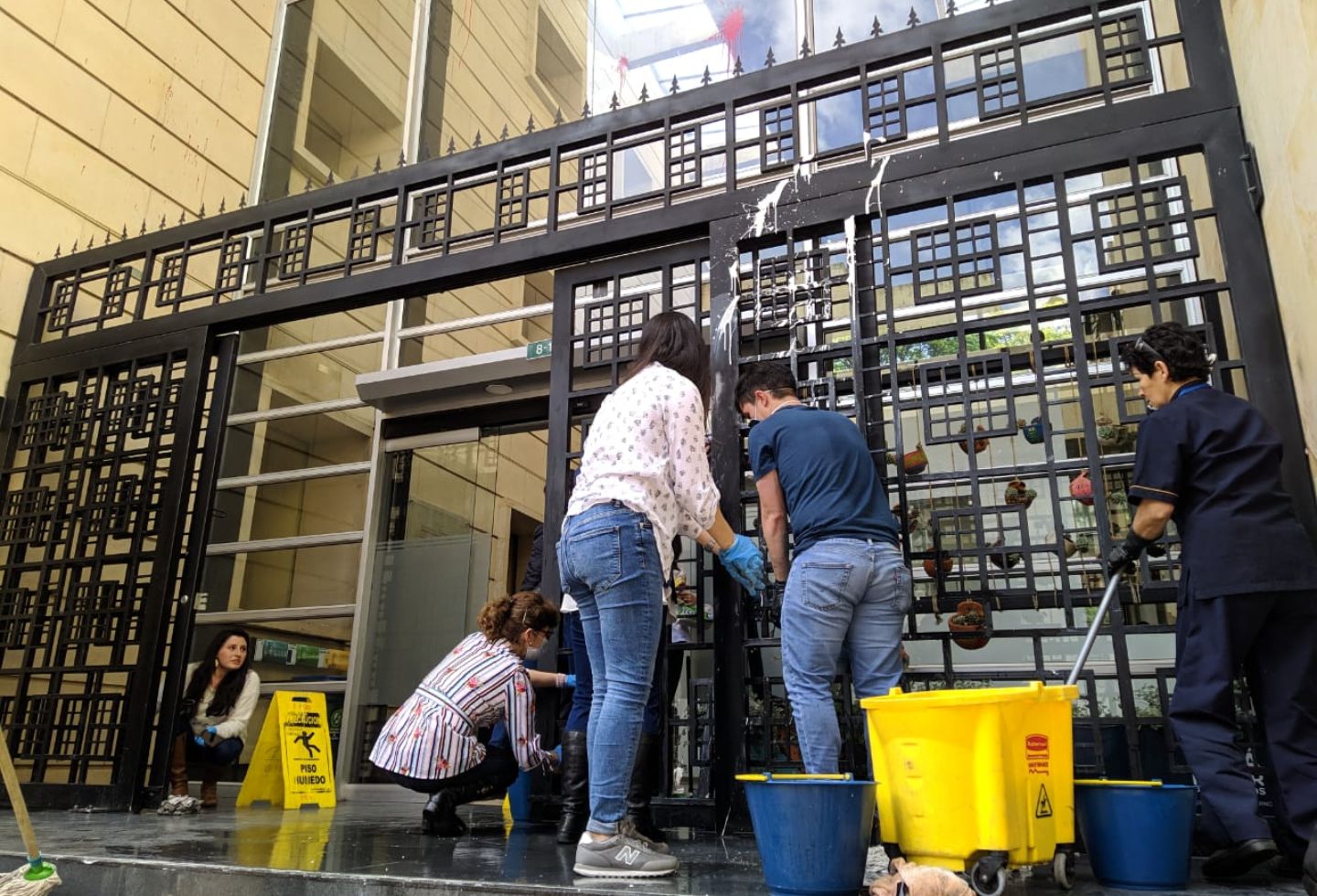 Esta fue una de las movilizaciones más grandes de los últimos tiempos en contra del gobierno de Duque.