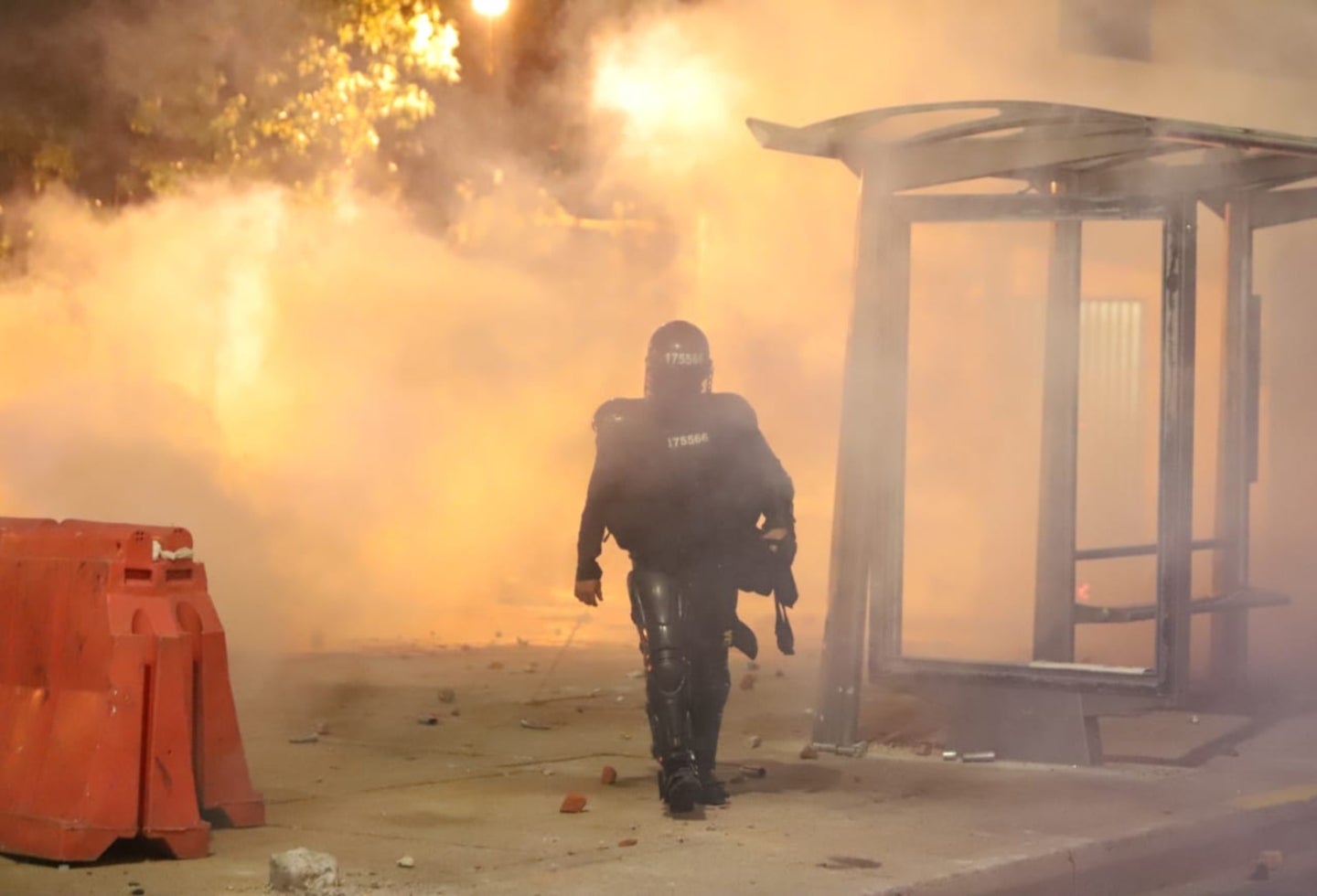 Protestas en Bogotá el martes 26 de noviembre