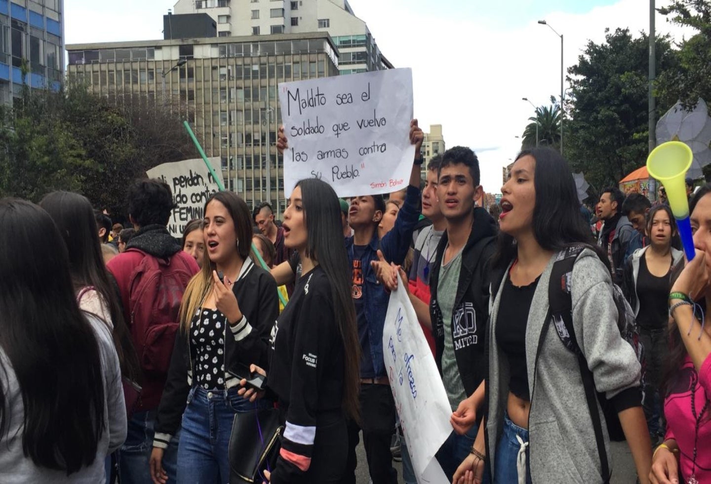 Marchas por el Parque Nacional y la Séptima