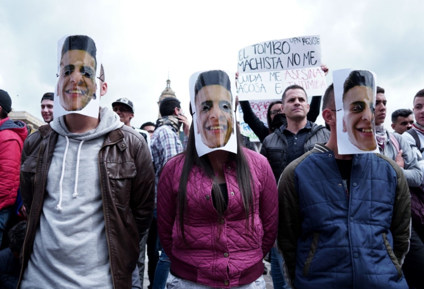 Paro nacional -bloqueos Plaza de Bolívar