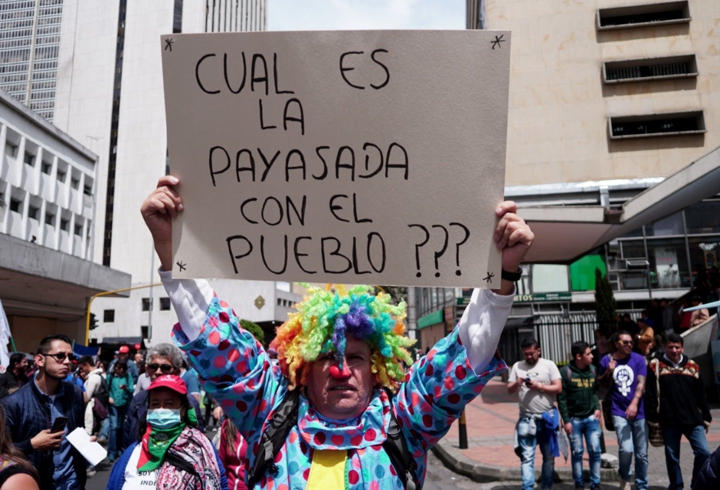 Paro nacional- Bloqueos en el norte de la ciudad