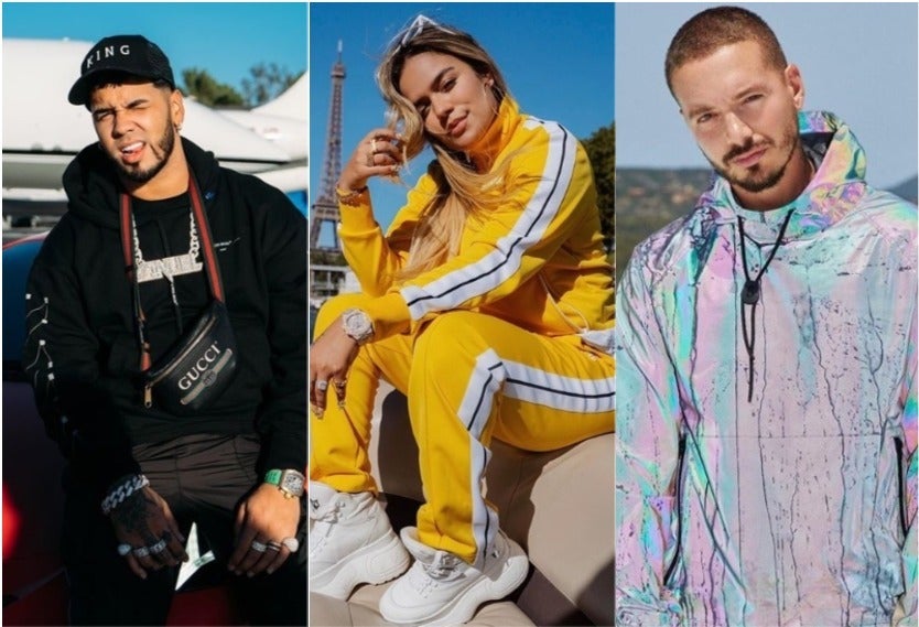 Anuel, Karol G, J Balvin